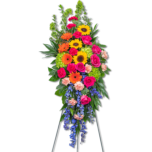 Forever Blooming Bright Standing Spray
