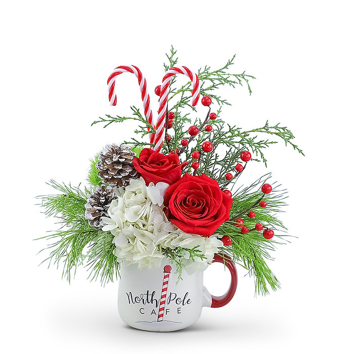 Peppermint Mocha Cafe Mug