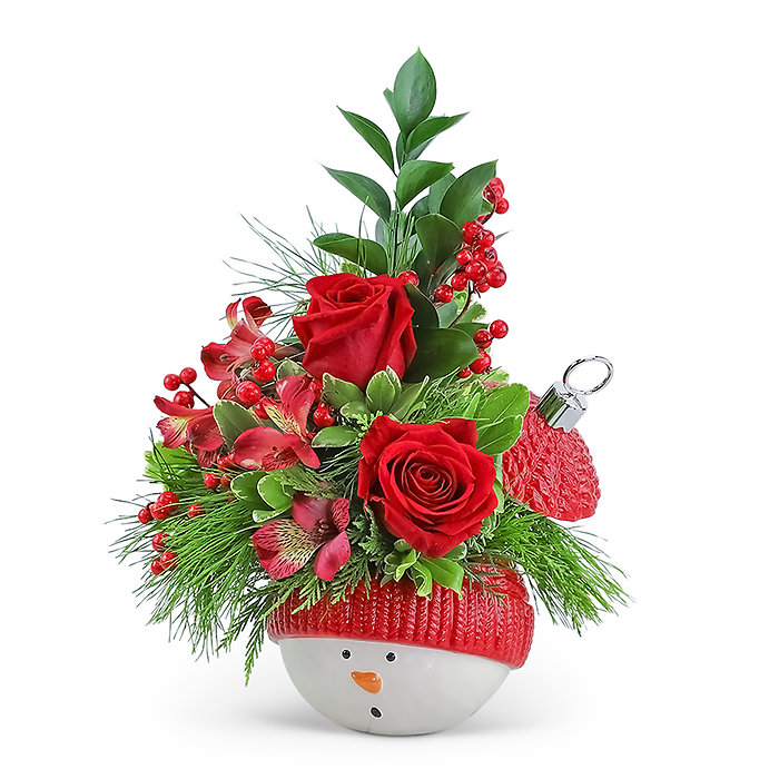 Jolly Snowman Keepsake Ornament