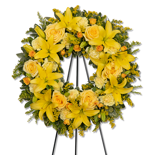 Radiant Remembrance Wreath