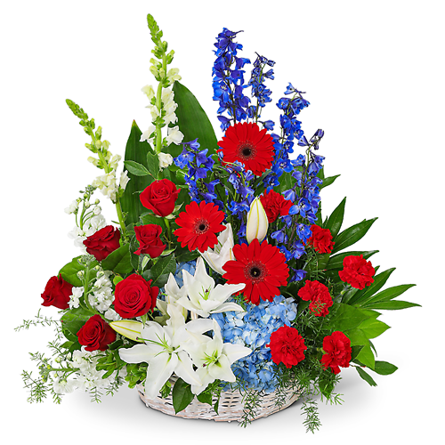 Stars and Stripes Forever Basket