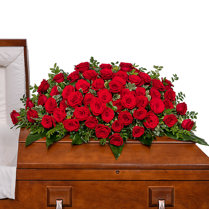 50 Rose Casket Spray