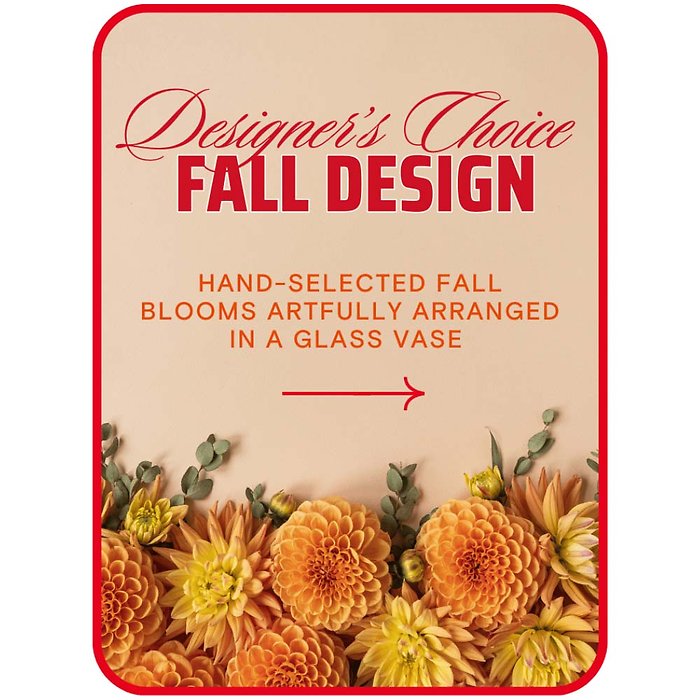 Designer\'s Choice Fall Flowers