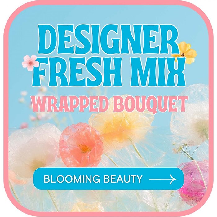 Designer\'s Selection Wrapped Bouquet