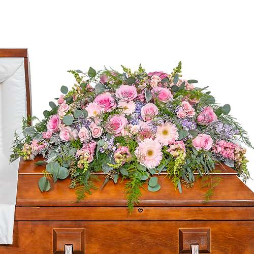 Glorious Garden Casket Spray