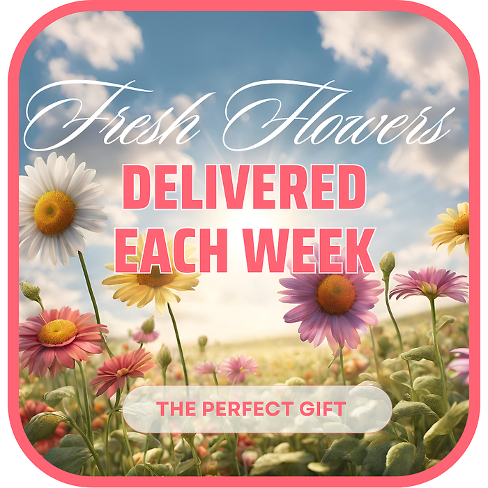 Weekly Bouquet for 12 Months