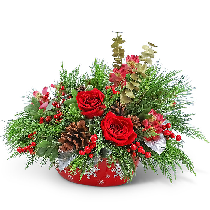 Winter\'s Eve Centerpiece