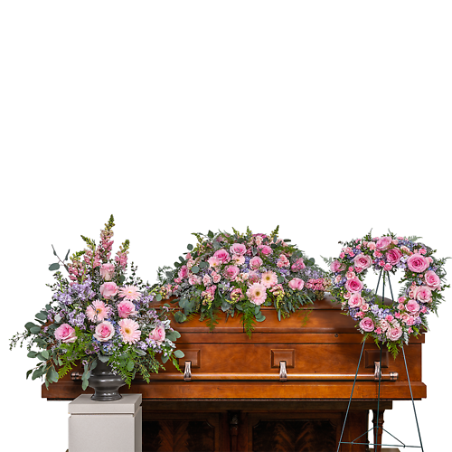 Glorious Garden Trio with Heart