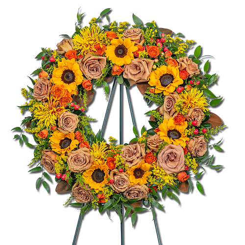 Sunset Serenade Wreath
